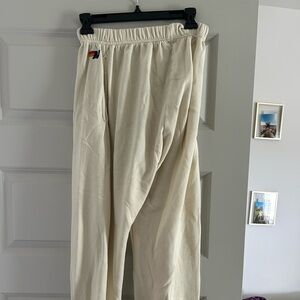 Aviator nation logo sweatpants size medium